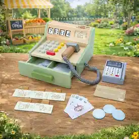 Wudly Cash Register Set